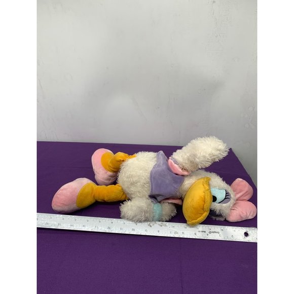 Walt Disney Disneyland Resort Daisy Duck Purple Shirt Pink Shoes Bow 16 Inch Plu - Picture 8 of 10
